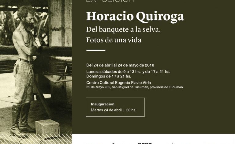 Dos muestras imperdibles en homenaje a Horacio Quiroga