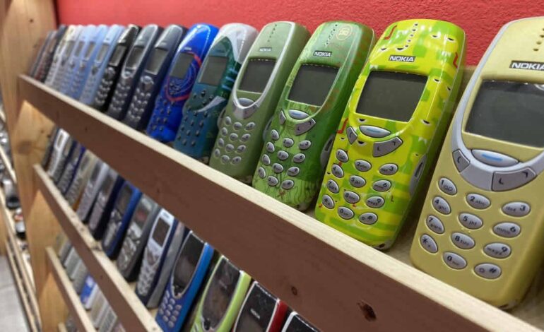 Existe un museo virtual de teléfonos móviles con más de 2000 modelos