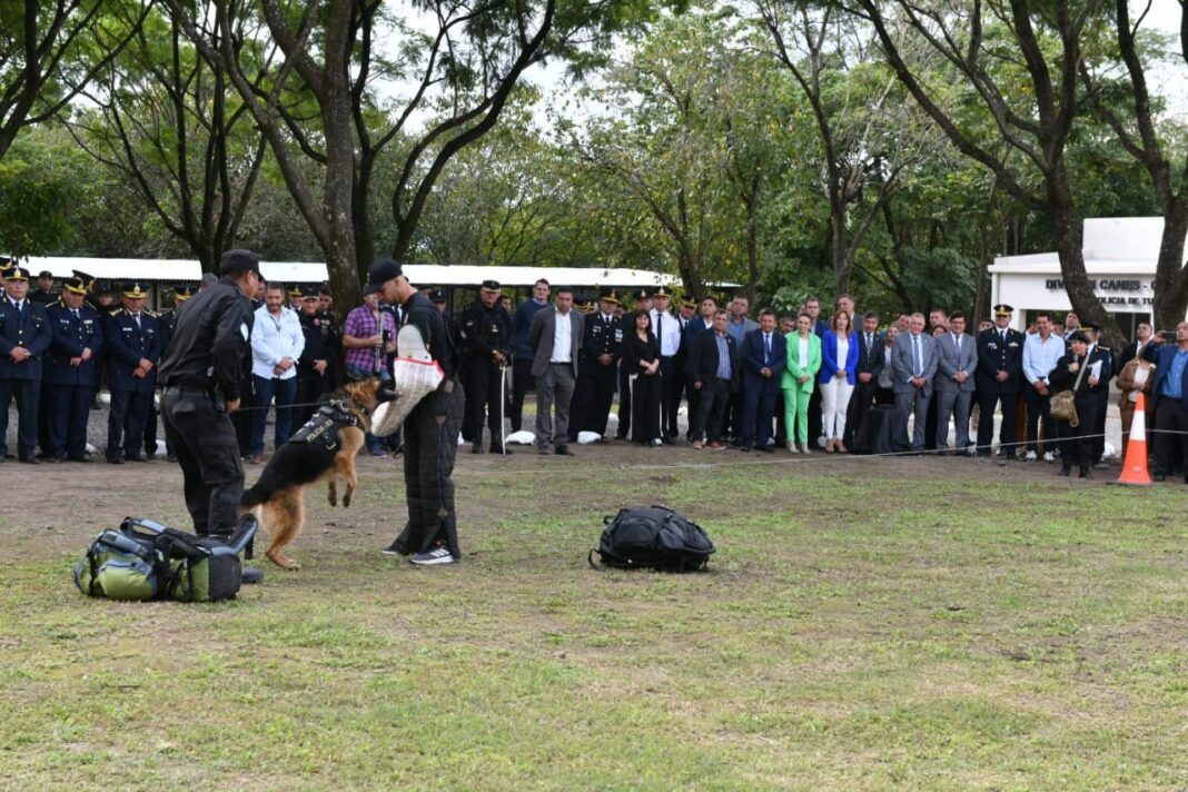 Fue inaugurado el nuevo Centro de Cinotecnia de la Policía en Las Talitas