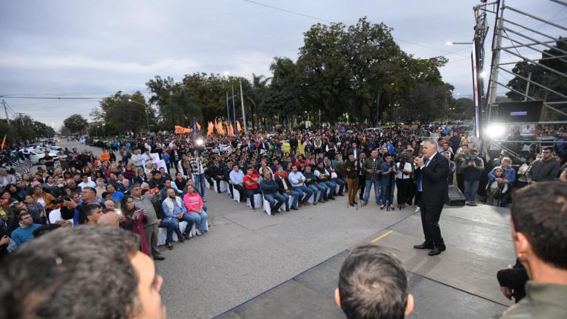 Jaldo sobre Alberdi: “estamos produciendo cambios para mejorar la vida